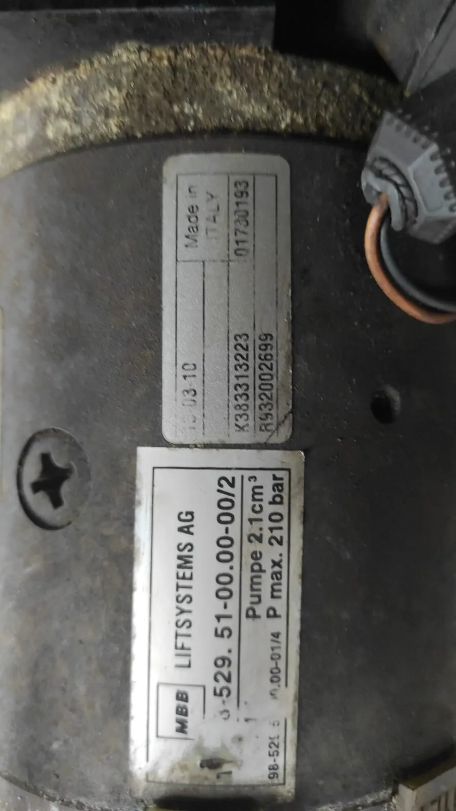 Двигатель гидроборта MBB, DAUTEL, PALFINGER Двигатель гидроборта MBB, DAUTEL, PALFINGER