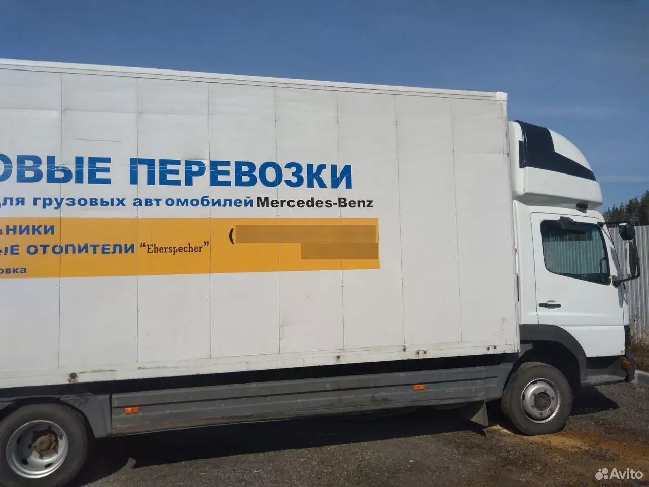 Промтоварный фургон 45 м³ Автобау на Mercedes-Benz Atego, 2002 Промтоварный фургон 45 м³ Автобау на Mercedes-Benz Atego, 2002