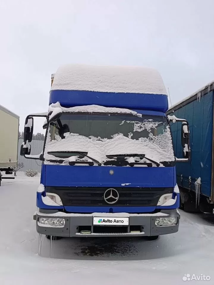 Тентованный грузовик 43 м³ Mercedes-Benz Atego 816, 2008 Тентованный грузовик 43 м³ Mercedes-Benz Atego 816, 2008