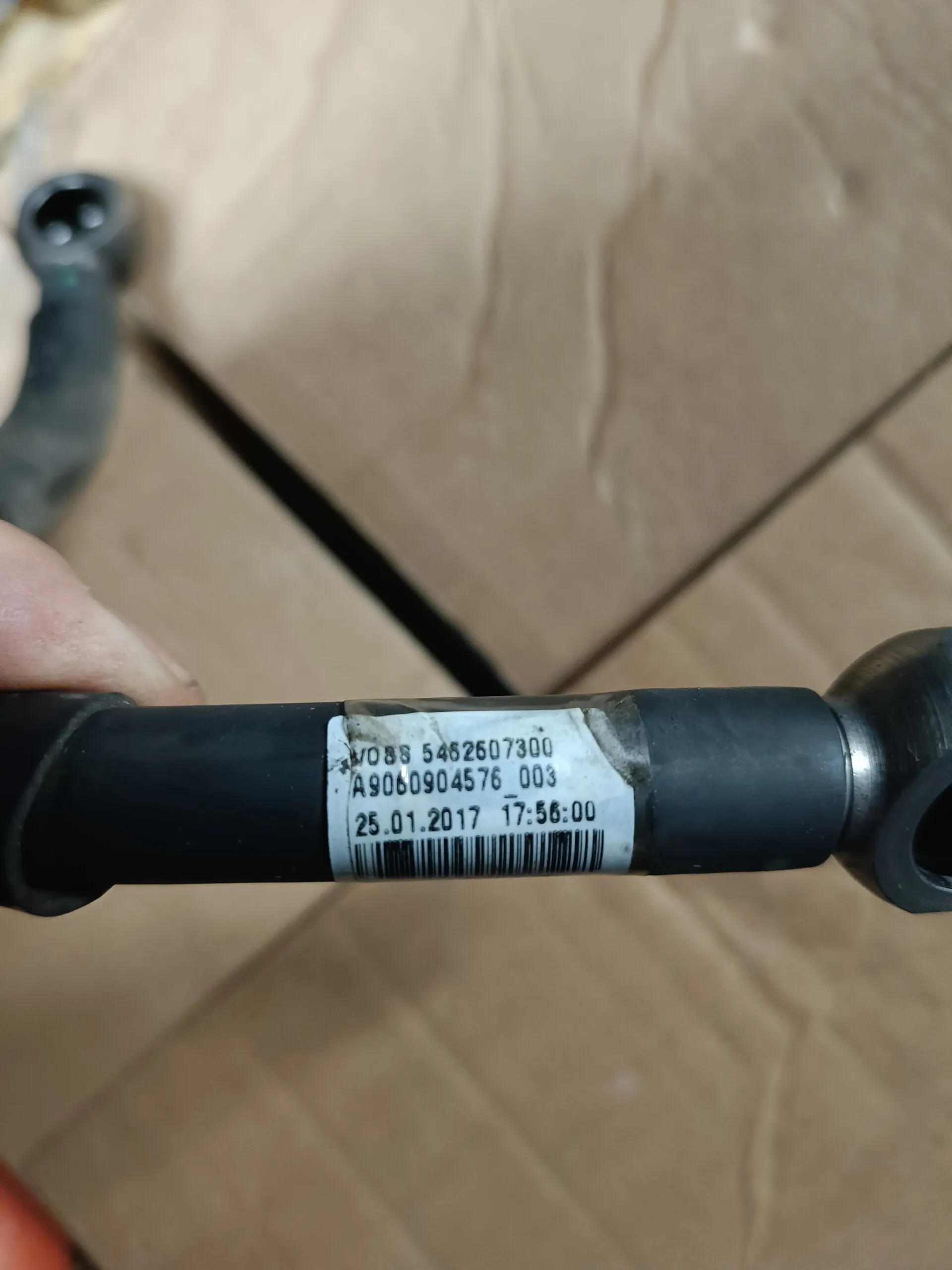 Трубопровод топливный от фильтра к ТННД Mercedes-Ben Atego