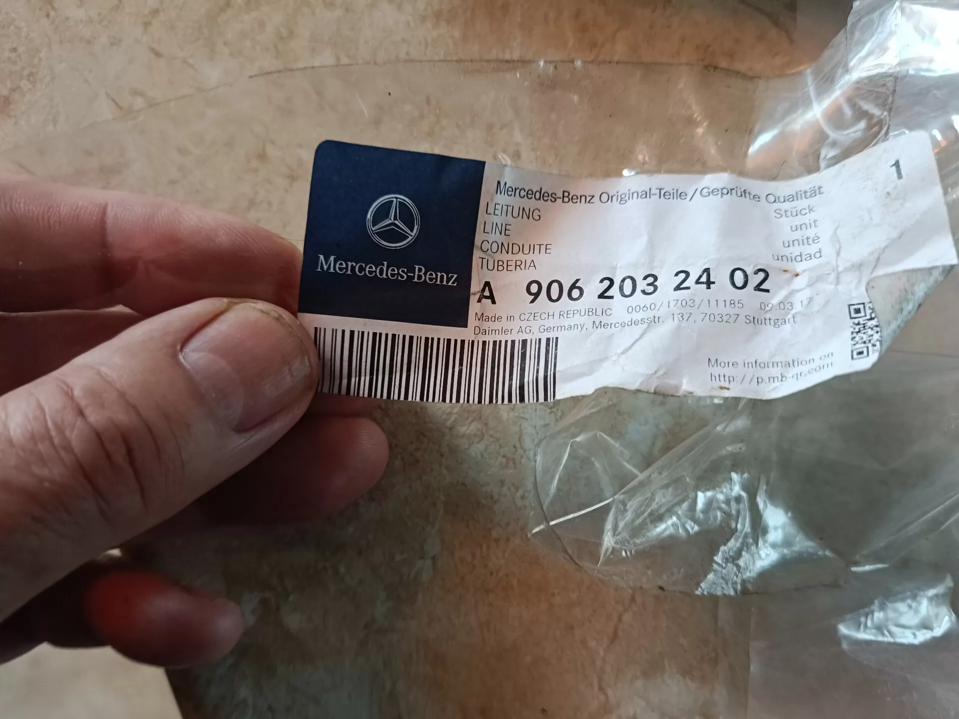A9062032402 трубка охлаждения компрессора A9062032402 трубка охлаждения компрессора